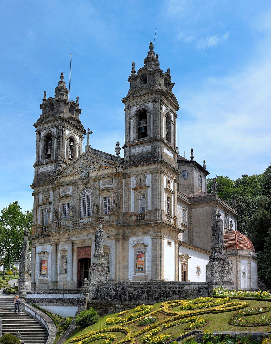 Bom Jesus do Monte sanctuary, Tenoes, near Braga, Portugal