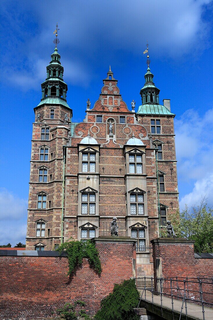 Rosenborg palace 1606-1624, architects Bertel Lange, Hans van Steenwinckel, Copenhagen, Denmark