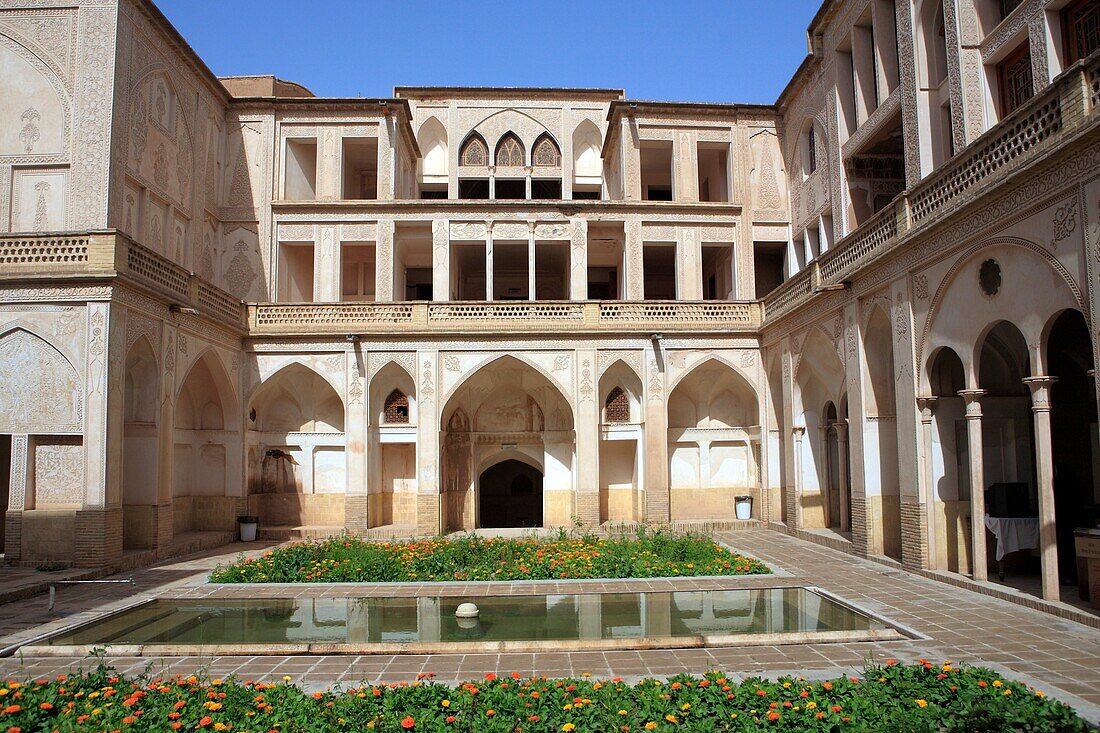 Meydan mosque 1463-1468, Kashan, province Isfahan, Iran