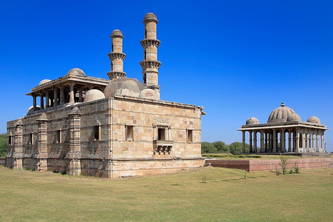 Mosque 15th-16th century, UNESCO World Heritage site, Champaner, India