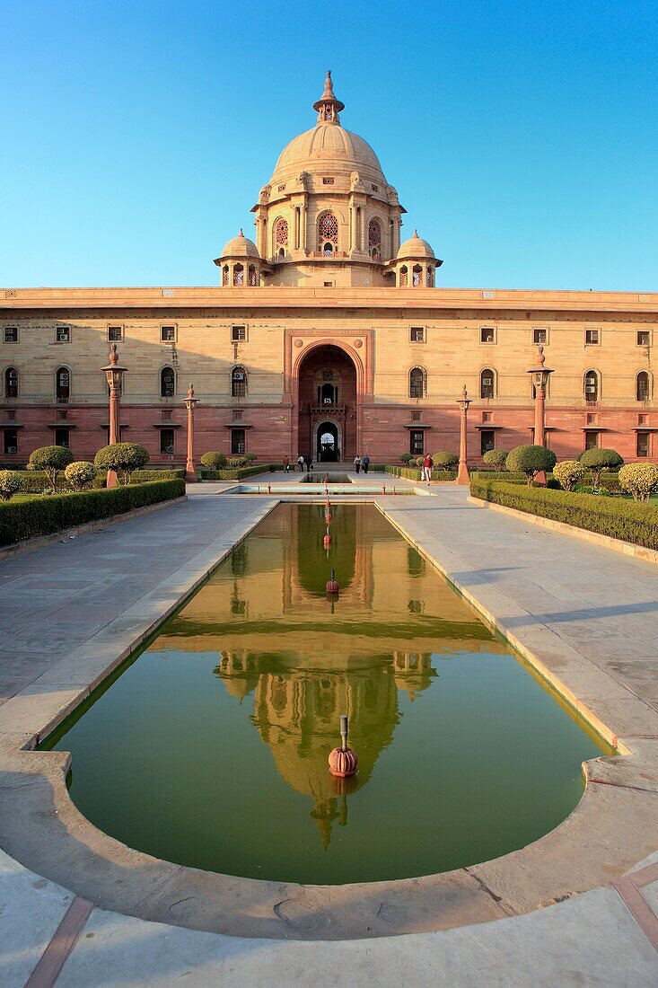 New Delhi, North and South Blocks architect Herbert Baker, 1930, Delhi, India