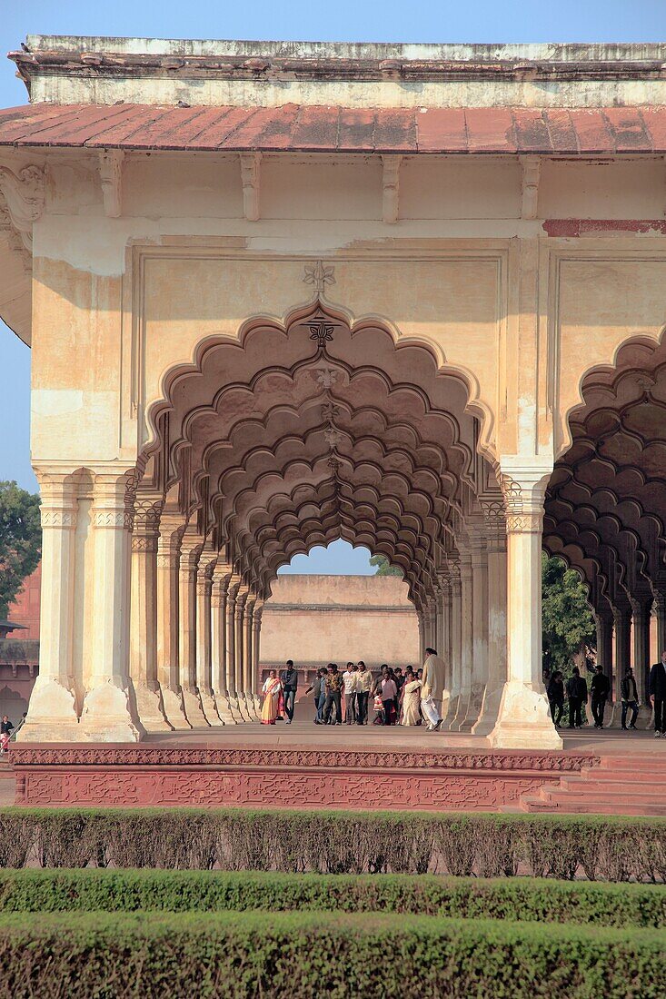 Red Fort, Diwan-I Am 1630-1640s, Agra, India
