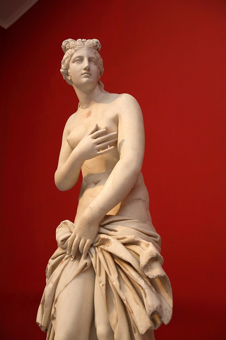 Statue of Aphrodite from 2nd century AD, National Archaeological Museum, Athens, Greece
