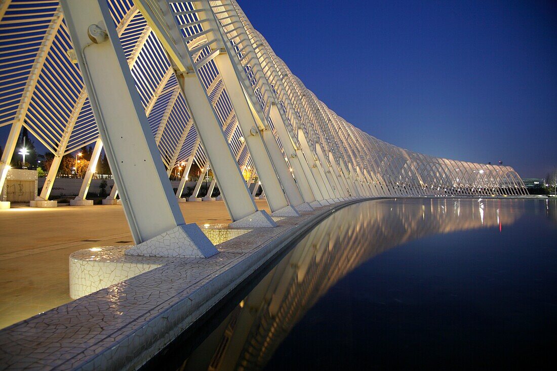 Olympic Sport Complex by Calatrava, … – License image – 70409362 ❘  lookphotos