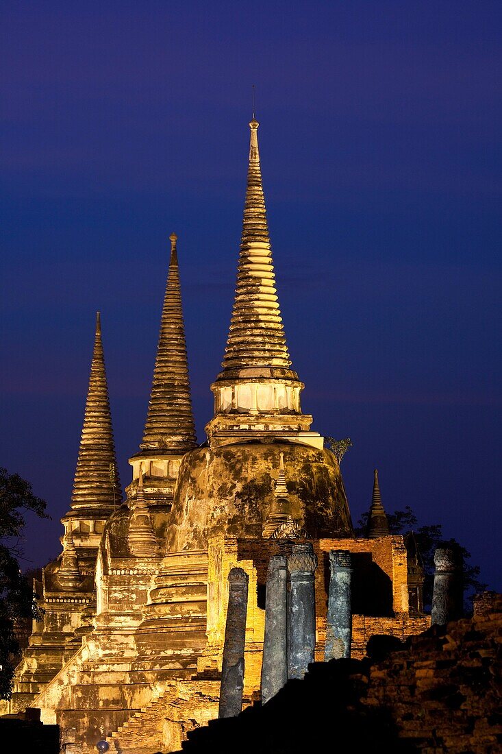 Wat Phra Si Sanphet, Ayuthaya, Thailand
