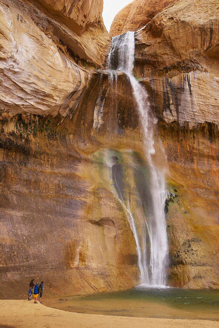 Calf Creek Falls, Calf Creek Canyon, Grand Staircase-Escalante National Monument, Utah, USA, America