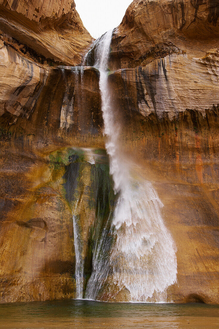 Calf Creek Falls, Calf Creek Canyon, Grand Staircase-Escalante National Monument, Utah, USA, America