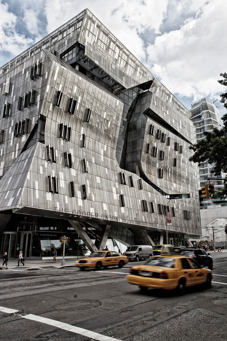 Cooper Union Buidling by Morphosis architects, Manhattan, New York City, New York, USA