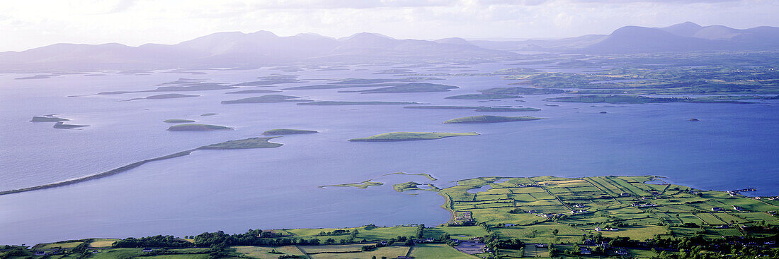 Clew Bay with drowned drumlins, County Mayo, Ireland