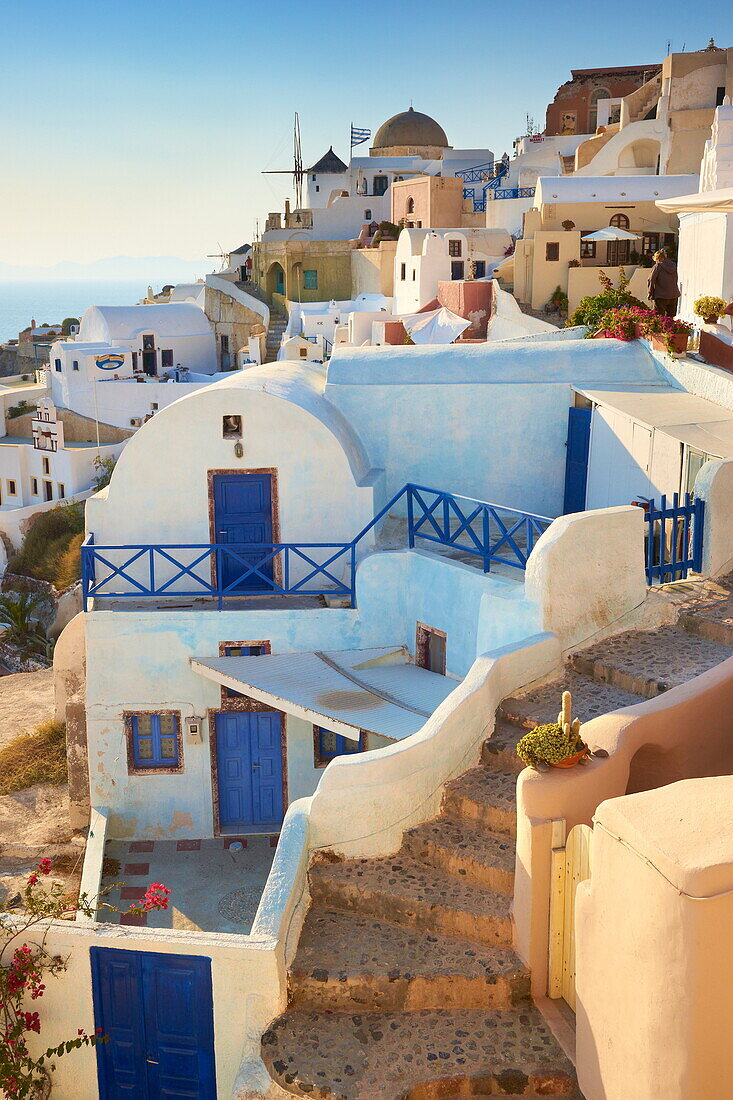 Oia village, Santorini Island, Cyclades, Greece