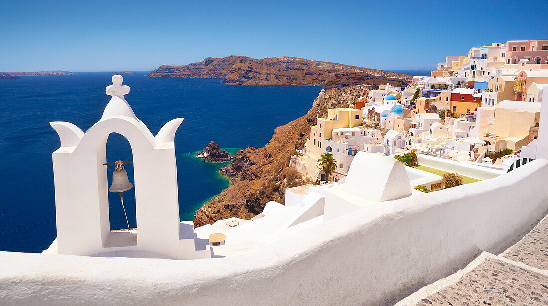 Oia village, Santorini Island, Cyclades, Greece