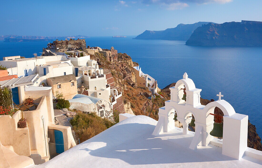 Oia village, Santorini Island, Cyclades, Greece