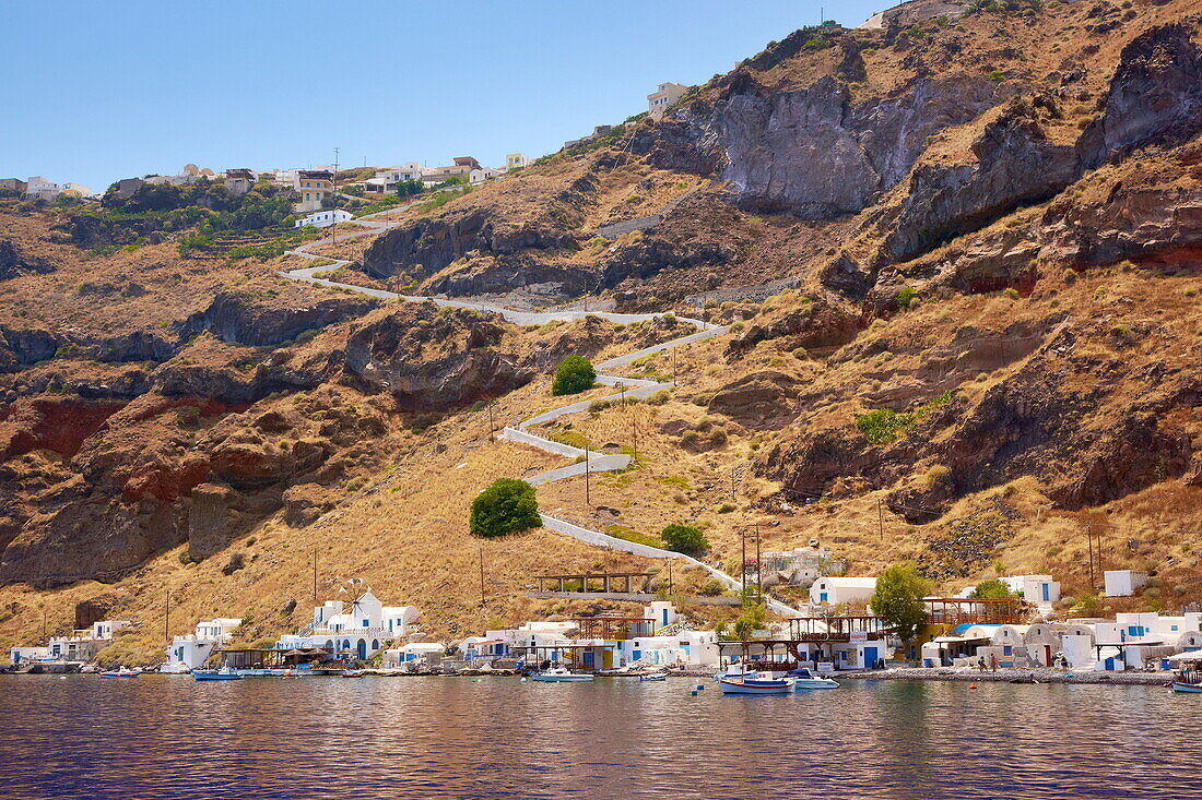 Thirasia Island, Santorini, Cyclades, Greece