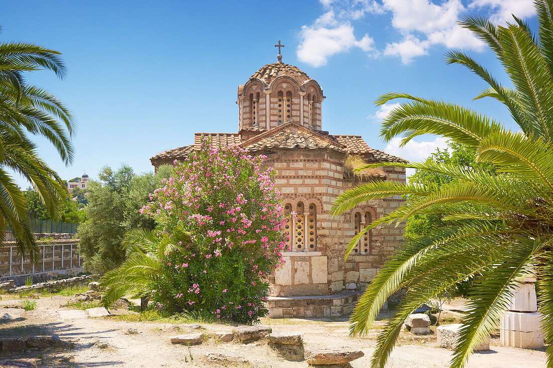Byzantine Greek Orthodox church in the Ancient Agora, Athens, Greece