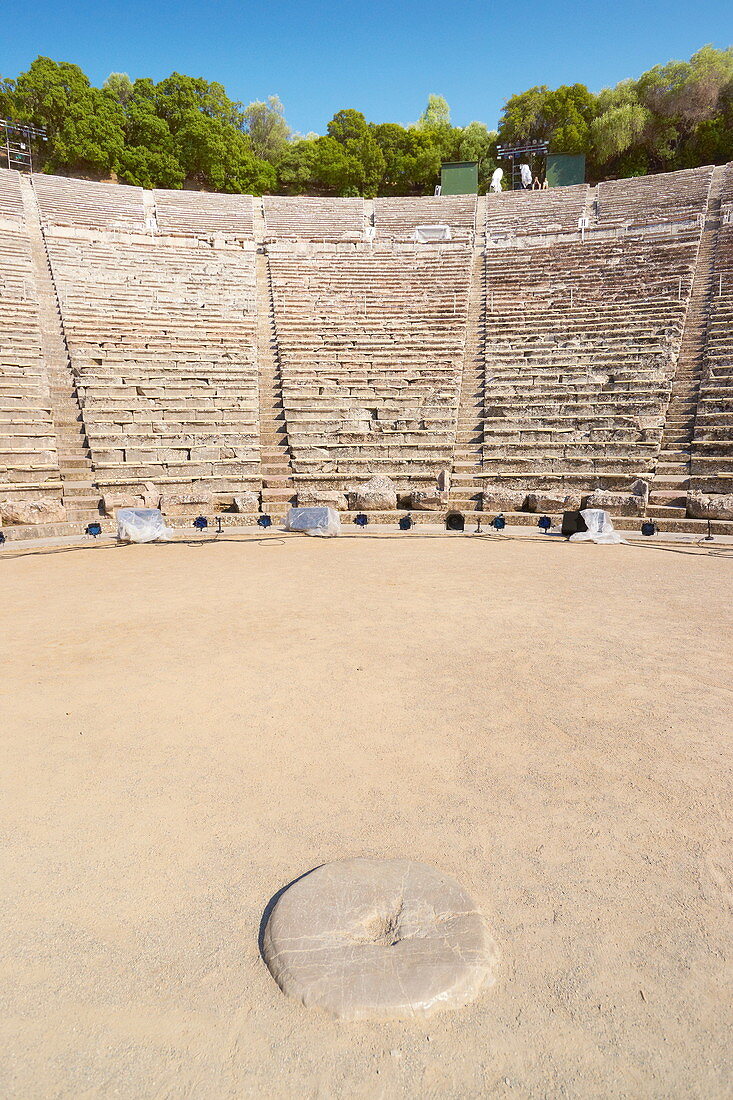 Epidauros, Ancient Amphitheatre, Peloponnese, Greece