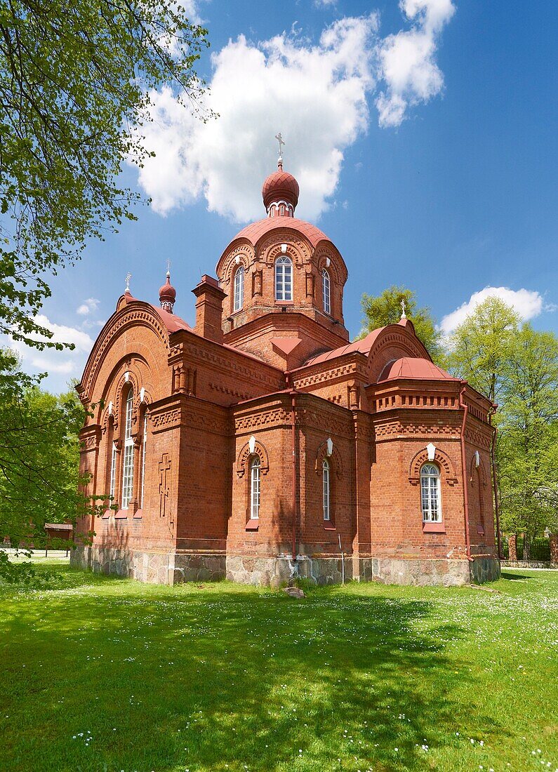 Bialowieza-orthodox church, Podlasie region, Poland, Europe