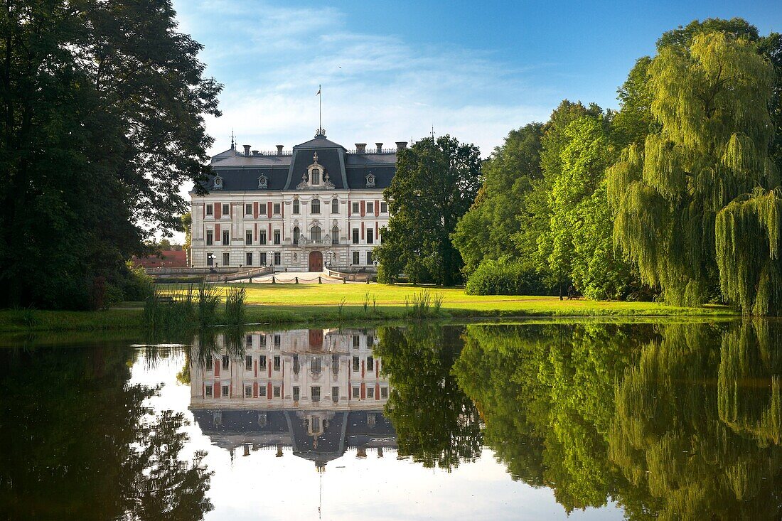 Hochberg Castle in Pszczyna, Silesia region, Poland, Europe