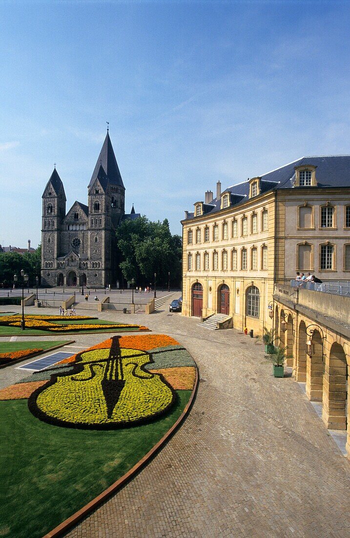 Opera place, Metz, Moselle, Lorraine region , France