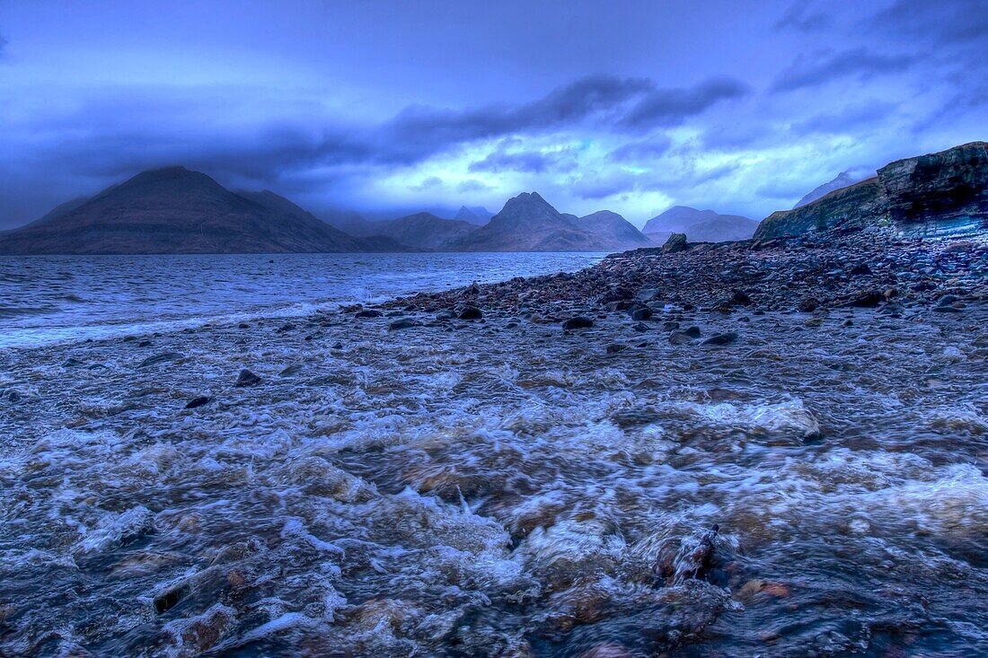 The Cuillin of Skye from Elgol Beach, Isle of Skye, Scotland