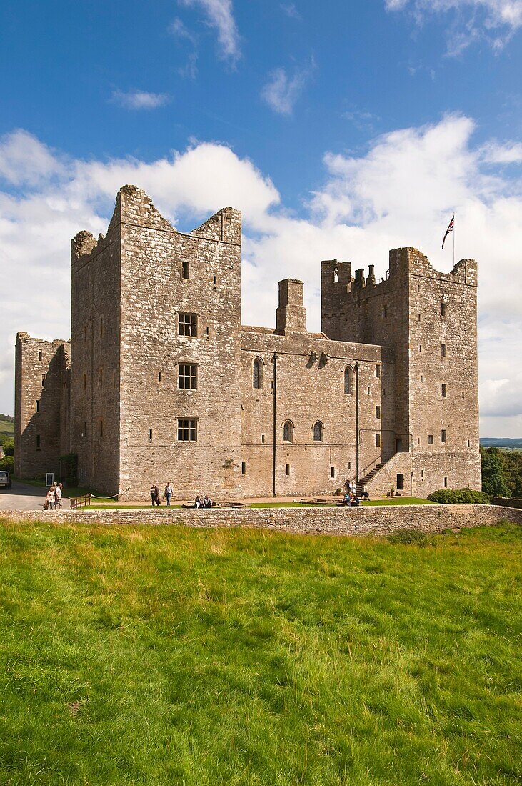 Bolton Castle near Leyburn in North Yorkshire , England , Britain , Uk