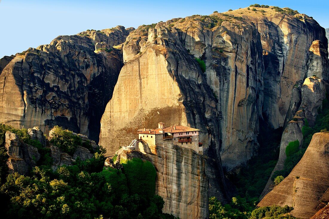 Greek Orthodox Rosanou Monastery, Meteora Mountains, Greece