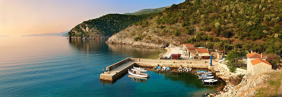 Beli harbour, Cres Island, Croatia
