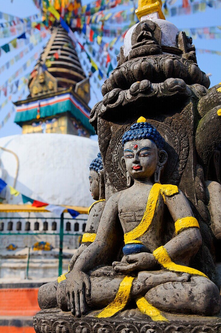 Buddha Figure, Kathe Simbhu, Kathmandu, Nepal