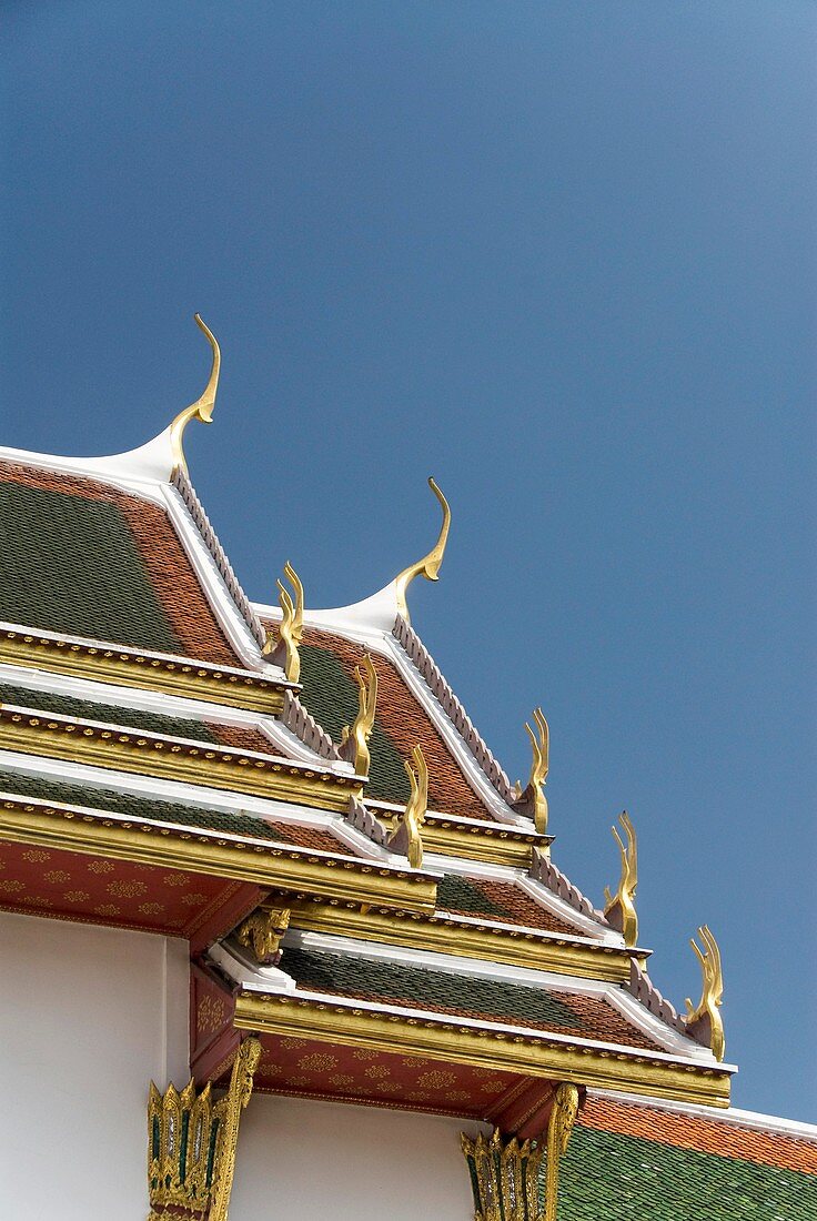 Thailand, Bangkok, Wat Phra Kaeo Complex Grand Palace Complex