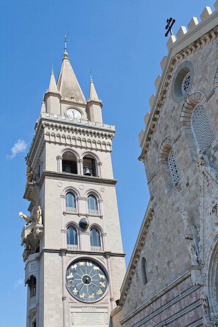 Messina Cathedral, Piazza Del Duomo, Messina, Sicily, Italy