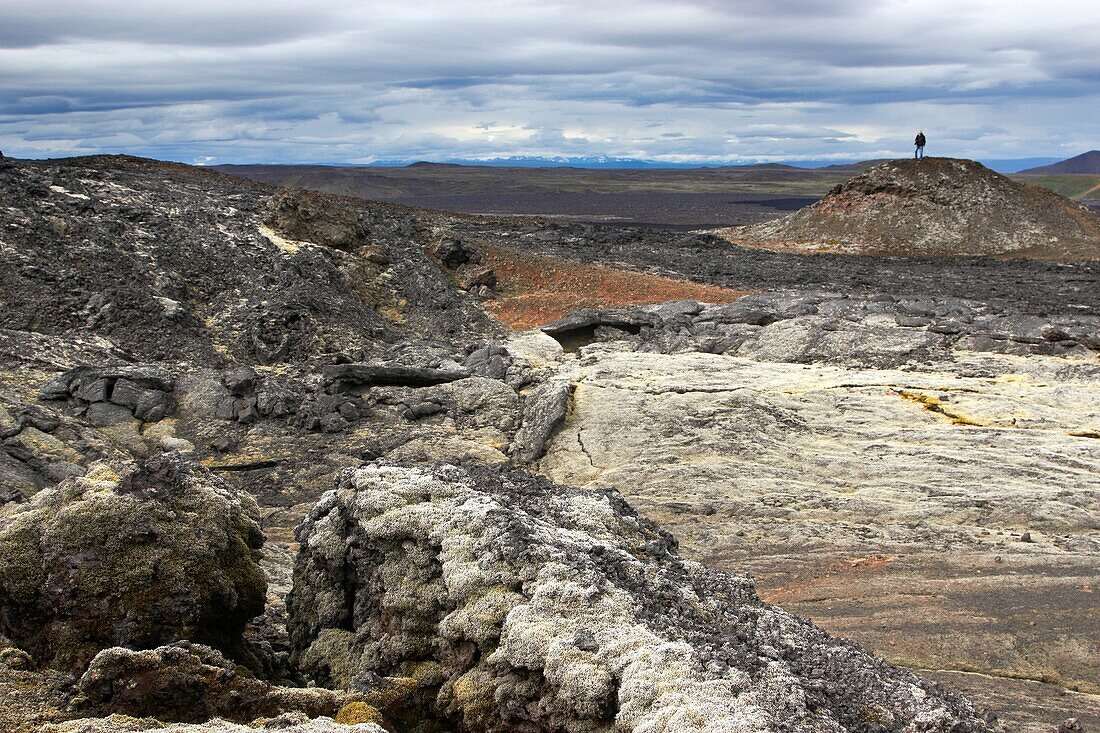 Leirnhnjukur, Krafla Volcanic Zone, Myvatn lake, Iceland