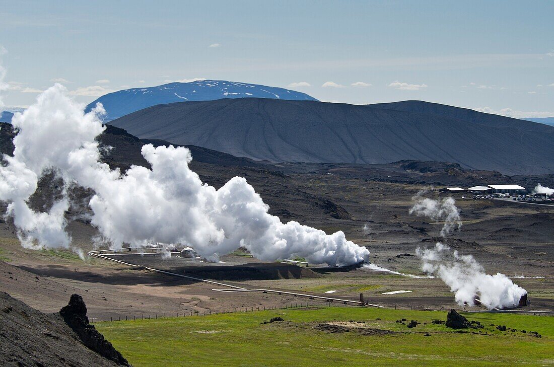 Krafla  Geothermal area  North east Iceland