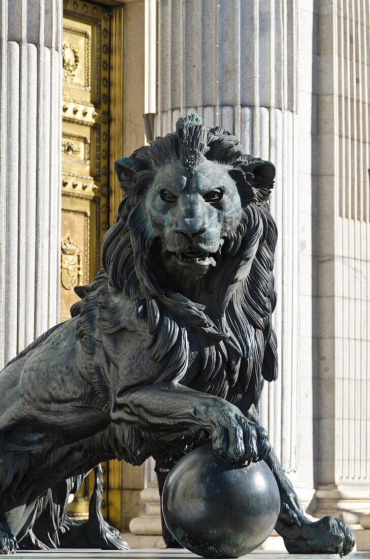 National Parlament  Congress of Deputies in Madrid  Spain