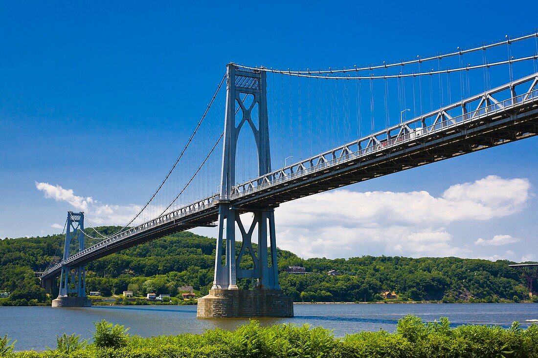 Mid-Hudson Bridge over the Hudson River in New York State