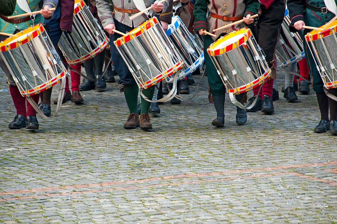 Fête de l´Escalade, Escalade ceremony is hold every year on December 11th and 12th in Geneva, it is a historical event with beginings in 1602 year when French army attacked Geneva town at night of December 11/12, Geneva repelled the attack and the town is