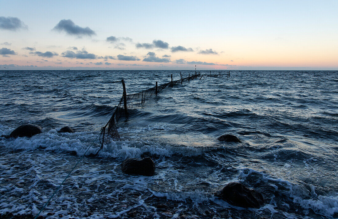 View of the Baltic Sea, Tranekaer, Island of Langeland, Denmark, Europe