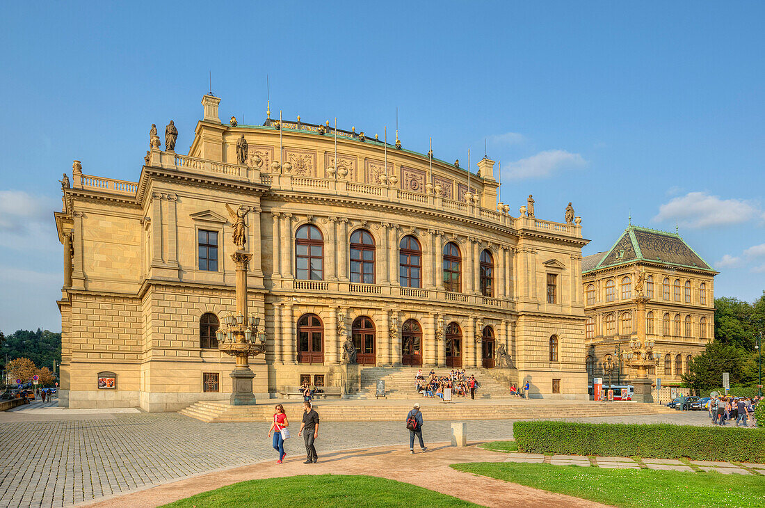 Concert hall Rudolphinum, 19 century, Prague, Middle Bohemia, Czech Republik