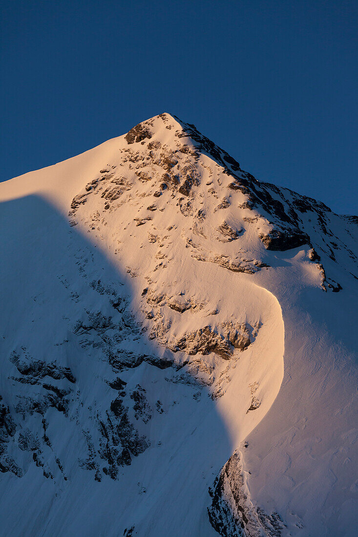 Wyssi Frau, Blüemlisalpmassiv, Berner Oberland, Kanton Bern, Schweiz