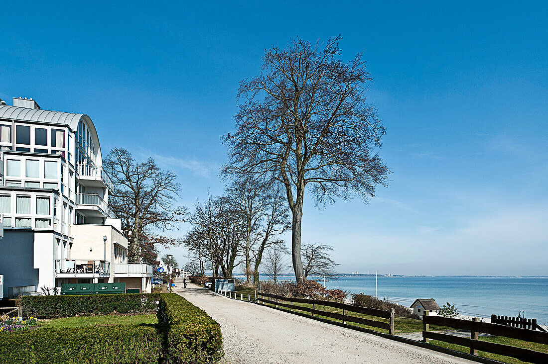 Strandpromenade, Scharbeutz, Schleswig Holstein, Deutschland