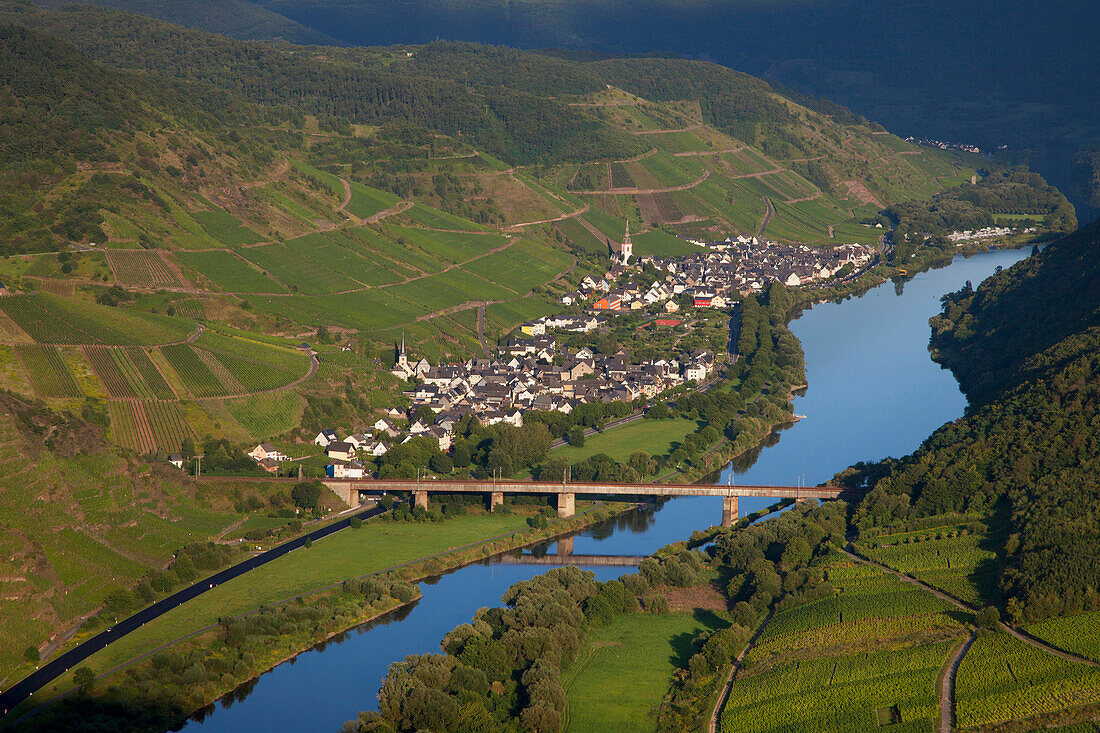 Ediger-Eller, Mosel river, Rhineland-Palatinate, Germany