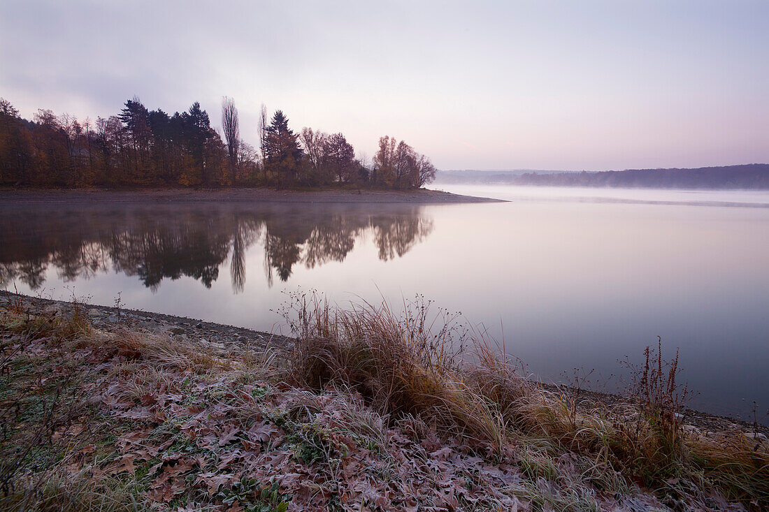 Moehnesee, near Koerbecke, Sauerland region, North Rhine-Westphalia, Germany