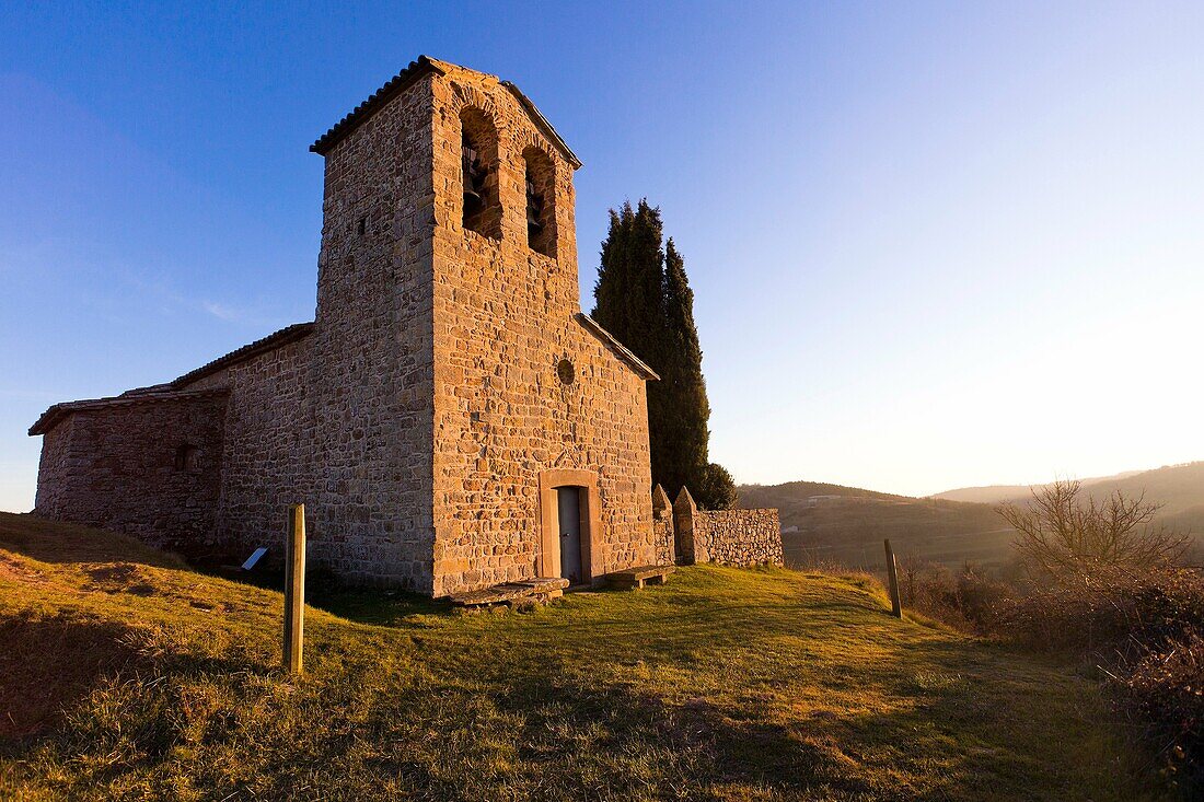 Chapel of Sant Cugat de Gabadons  Collsuspina  Barcelona, Spain