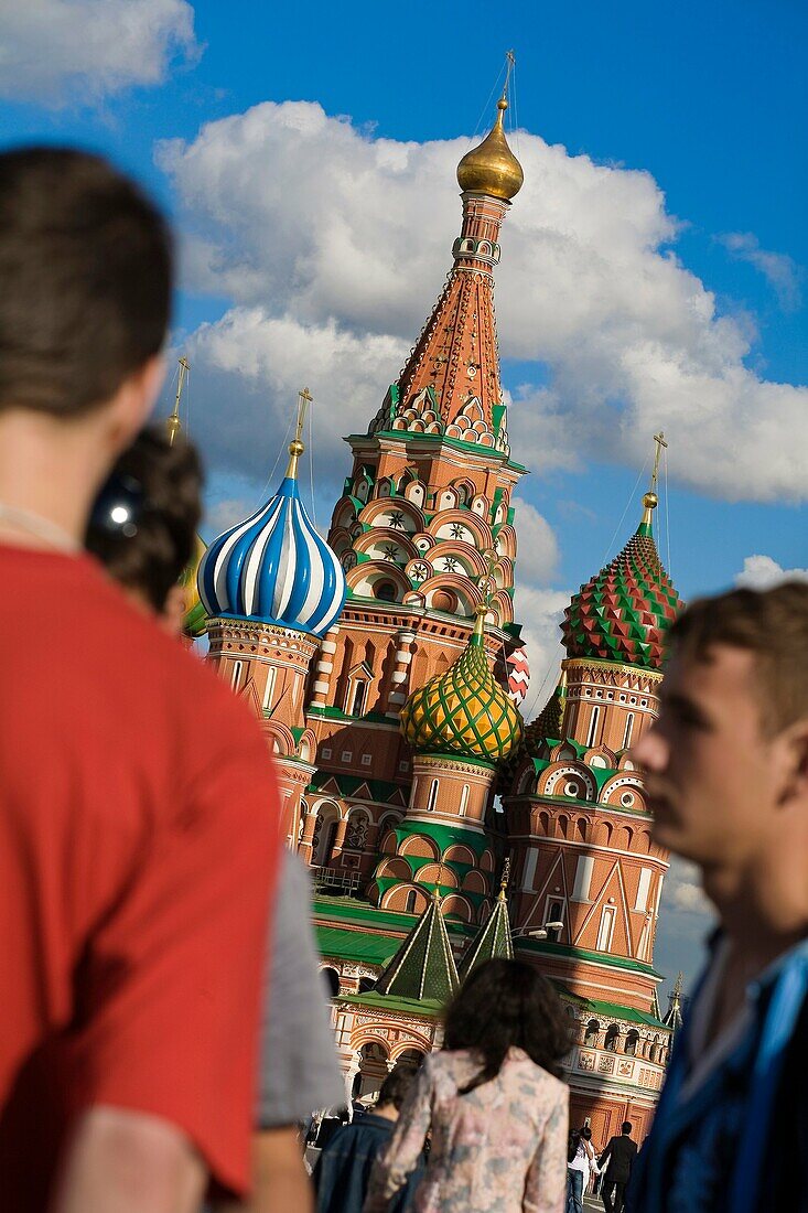 St  Basils cathedral, Red Square  Moscow  Russia.
