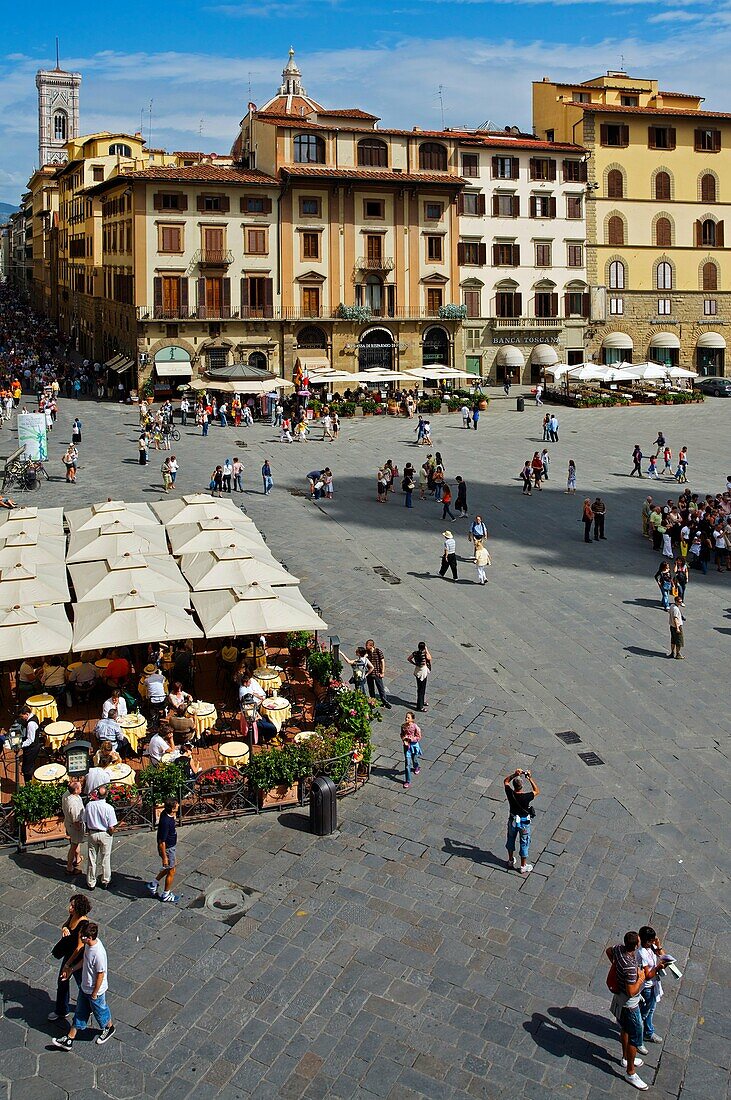 Piazza della Signoria, Florence, Tuscany, Italy.