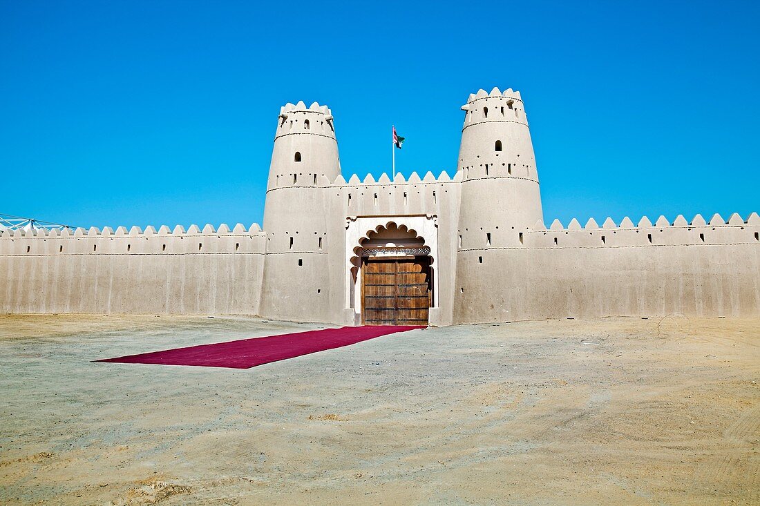 The Al Ain Palace Museum in Al Ain, Abu Dhabi, United Arab Emirates, Middle East.