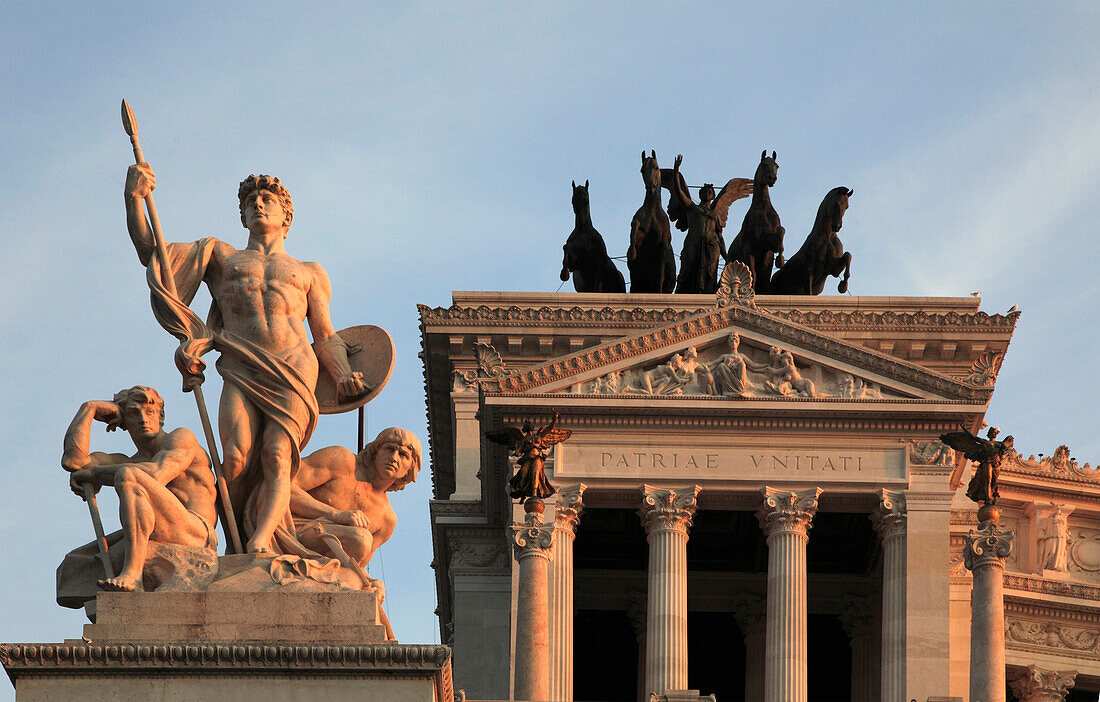 Italy, Lazio, Rome, Vittoriano, monument