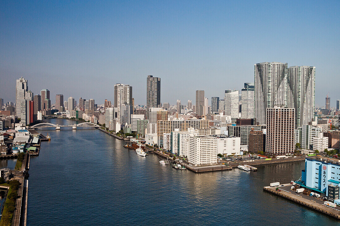 Japan, Tokyo City, Sumida River, … – License image – 70413390 lookphotos