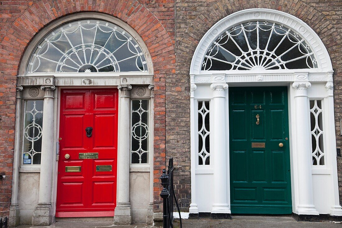 Republic of Ireland,Dublin,Merrion Square,Georgian Doors