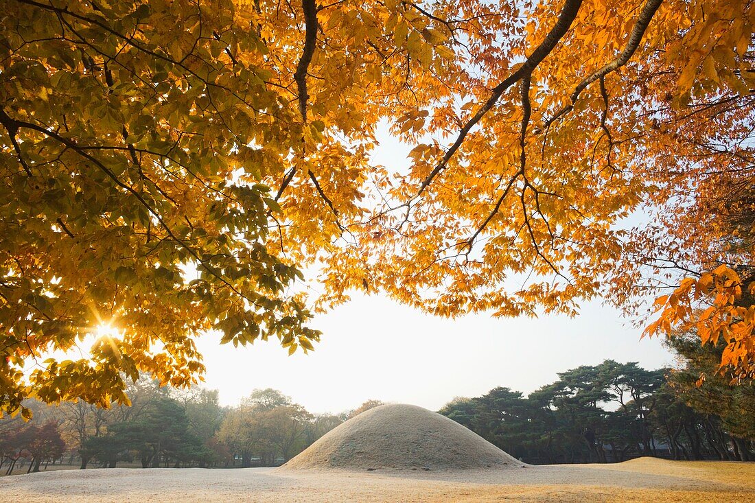 Korea,Gyeongju,Royal Tomb of King Naemul of Silla