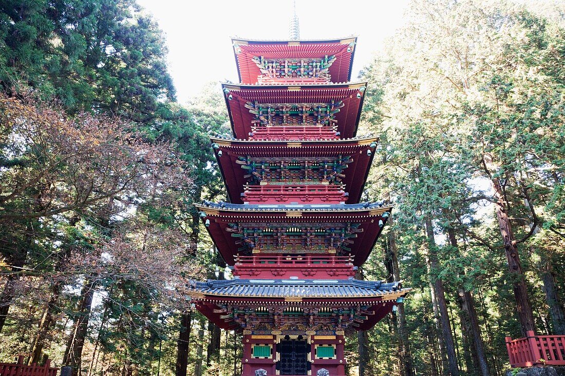 Japan,Nikko,Toshogu Shrine,The Five Storied Pagoda