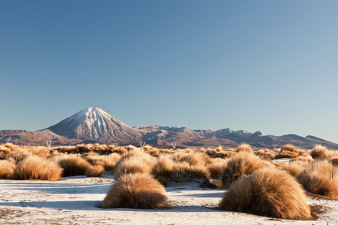 Mount Ngauruhoe, Tongariro National Park, North Island, New Zealand